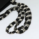 Salvatore Ferragamo Vala Shoulder Bag Canvas Black Auth fm4422-7