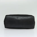 Salvatore Ferragamo Vala Shoulder Bag Canvas Black Auth fm4422-9