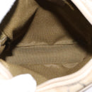 Salvatore Ferragamo Shoulder Bag Canvas Beige Auth fm4423-15