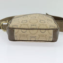 Salvatore Ferragamo Shoulder Bag Canvas Beige Auth fm4423-9