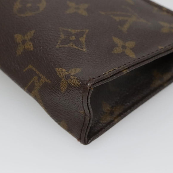 LOUIS VUITTON Monogram Poche Toilette 15 Pouch M47546 LV Auth fm4425