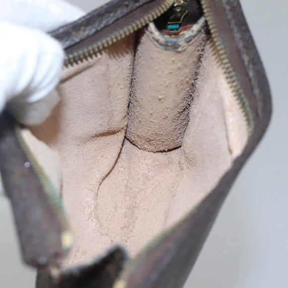 LOUIS VUITTON Monogram Poche Toilette 15 Pouch M47546 LV Auth fm4425