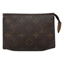 LOUIS VUITTON Monogram Poche Toilette 15 Pouch M47546 LV Auth fm4425-13