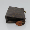 LOUIS VUITTON Monogram Poche Toilette 15 Pouch M47546 LV Auth fm4425-3