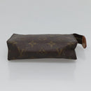 LOUIS VUITTON Monogram Poche Toilette 15 Pouch M47546 LV Auth fm4425-6