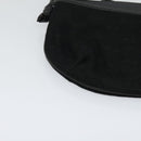 GUCCI GG Canvas Shoulder Bag Black Gold 904 02 020 Auth fm4427-9