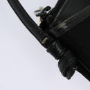 GUCCI GG Canvas Shoulder Bag Black Gold 904 02 020 Auth fm4427-10