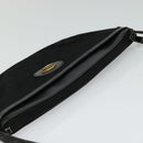 GUCCI GG Canvas Shoulder Bag Black Gold 904 02 020 Auth fm4427-6