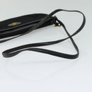 GUCCI GG Canvas Shoulder Bag Black Gold 904 02 020 Auth fm4427-7