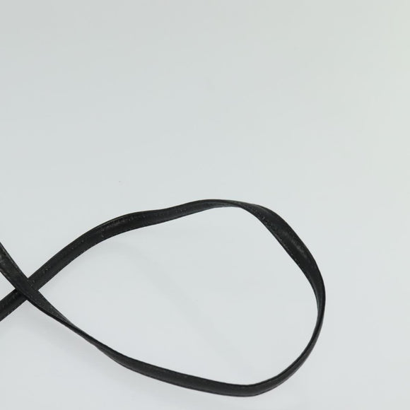 GUCCI GG Canvas Shoulder Bag Black Gold 904 02 020 Auth fm4427