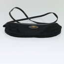 GUCCI GG Canvas Shoulder Bag Black Gold 904 02 020 Auth fm4427-5