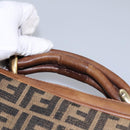 FENDI Zucca Canvas Garment Cover Brown Auth fm4432-14