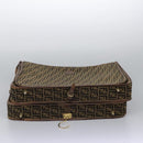 FENDI Zucca Canvas Garment Cover Brown Auth fm4432-11