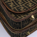 FENDI Zucca Canvas Garment Cover Brown Auth fm4432-15