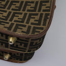 FENDI Zucca Canvas Garment Cover Brown Auth fm4432-18