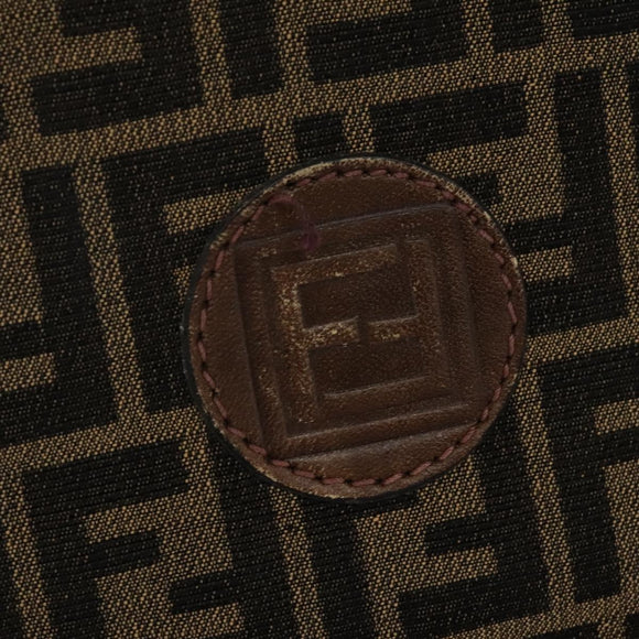 FENDI Zucca Canvas Garment Cover Brown Auth fm4432