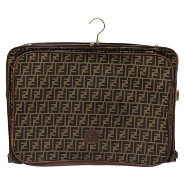 FENDI Zucca Canvas Garment Cover Brown Auth fm4432 - 0