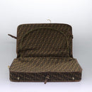 FENDI Zucca Canvas Garment Cover Brown Auth fm4432-25