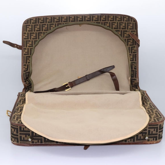 FENDI Zucca Canvas Garment Cover Brown Auth fm4432