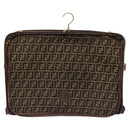FENDI Zucca Canvas Garment Cover Brown Auth fm4432-13