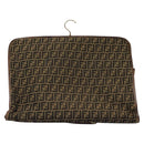 FENDI Zucca Canvas Garment Cover Brown Auth fm4432-3
