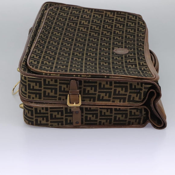 FENDI Zucca Canvas Garment Cover Brown Auth fm4432