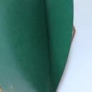 GUCCI Web Sherry Line Day Planner Cover Leather Red Brown Green Auth fm4440-11