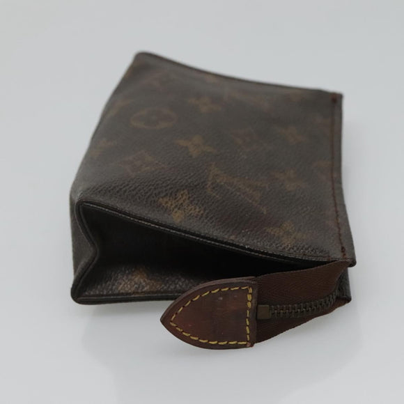LOUIS VUITTON Monogram Posh Toilette 15 Pouch M47546 LV Auth fm4445