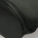 CELINE Shoulder Bag Leather Green Gold Auth fm4450-16