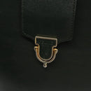 CELINE Shoulder Bag Leather Green Gold Auth fm4450-17