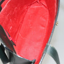 CELINE Shoulder Bag Leather Green Gold Auth fm4450-10