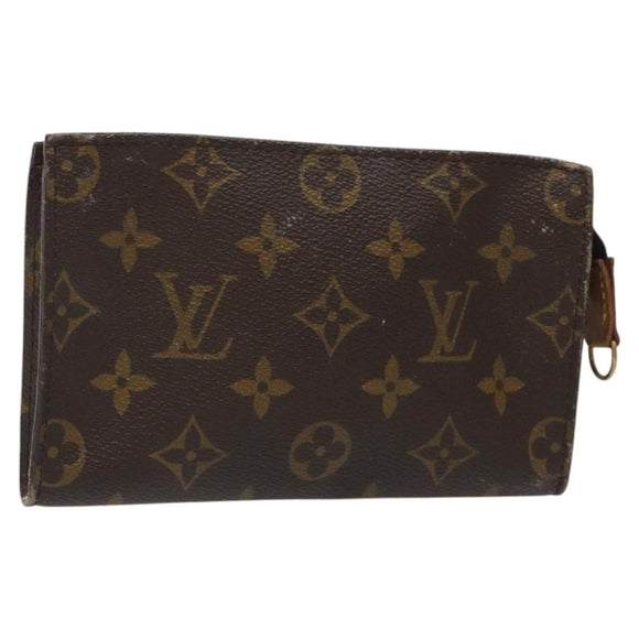 LOUIS VUITTON Monogram Bucket PM Accessory Pouch LV Auth fm4455