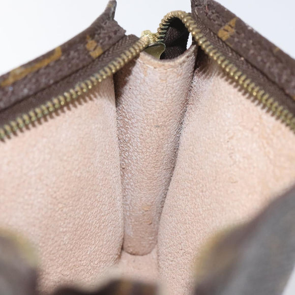 LOUIS VUITTON Monogram Bucket PM Accessory Pouch LV Auth fm4455