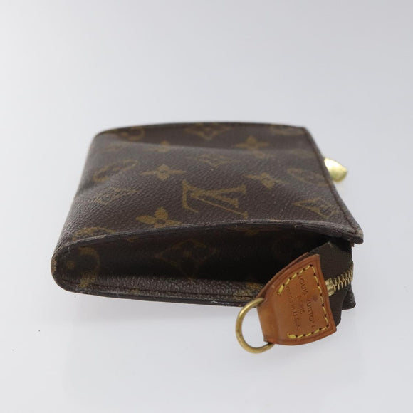 LOUIS VUITTON Monogram Bucket PM Accessory Pouch LV Auth fm4455