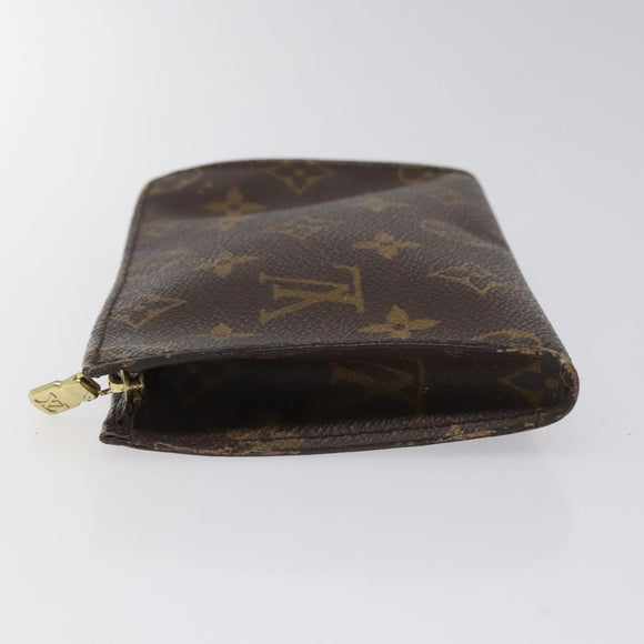 LOUIS VUITTON Monogram Bucket PM Accessory Pouch LV Auth fm4455