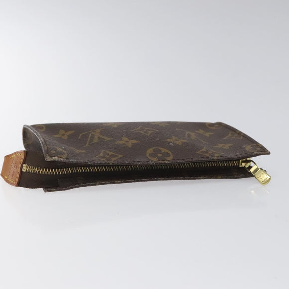 LOUIS VUITTON Monogram Bucket PM Accessory Pouch LV Auth fm4455