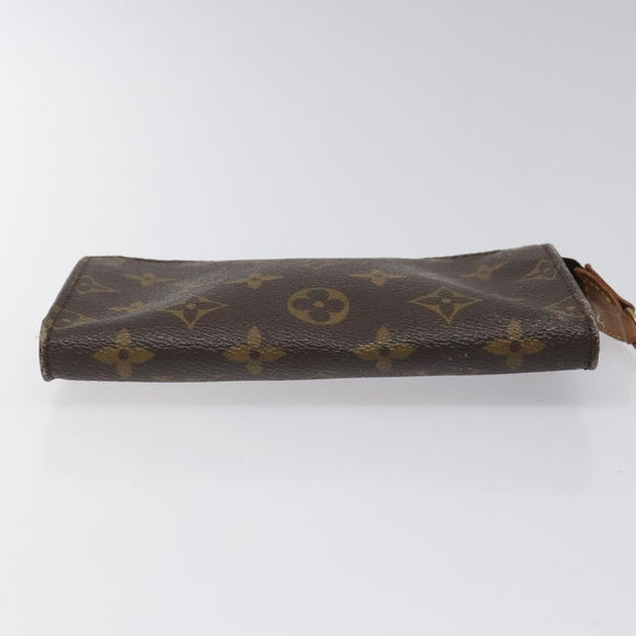 LOUIS VUITTON Monogram Bucket PM Accessory Pouch LV Auth fm4455