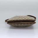 GUCCI GG Supreme Shoulder Bag PVC Beige Gold 72.02.059 Auth fm4459-10