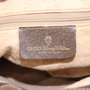 GUCCI GG Supreme Shoulder Bag PVC Beige Gold 72.02.059 Auth fm4459-18