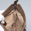 GUCCI GG Supreme Shoulder Bag PVC Beige Gold 72.02.059 Auth fm4459-20