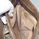 GUCCI GG Supreme Shoulder Bag PVC Beige Gold 72.02.059 Auth fm4459-21