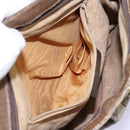 GUCCI GG Supreme Shoulder Bag PVC Beige Gold 72.02.059 Auth fm4459-23