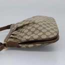 GUCCI GG Supreme Shoulder Bag PVC Beige Gold 72.02.059 Auth fm4459-4