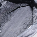 Christian Dior Tote Bag Nylon Black Silver Auth fm4460-10