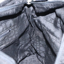 Christian Dior Tote Bag Nylon Black Silver Auth fm4460-20