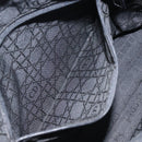 Christian Dior Tote Bag Nylon Black Silver Auth fm4460-22