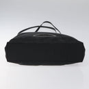 Christian Dior Tote Bag Nylon Black Silver Auth fm4460-5
