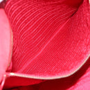 PRADA Tote Bag Nylon Red Gold Auth fm4463-21