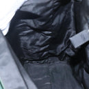 PRADA Hand Bag Nylon Plastic Green Black Silver Auth fm4464-21