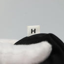 PRADA Hand Bag Nylon Plastic Green Black Silver Auth fm4464-22